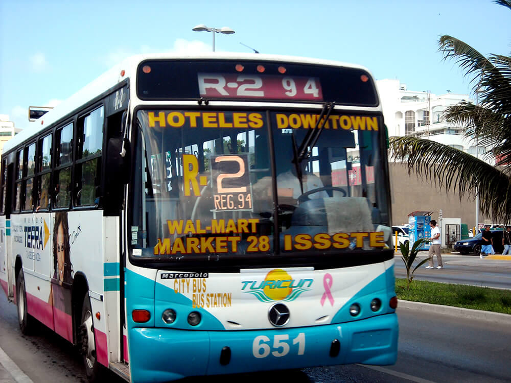 Cancun bus